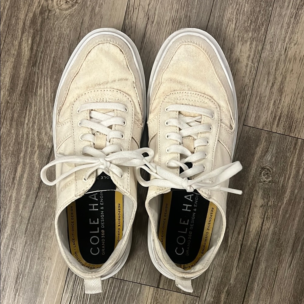 Cole Haan Women’s Cream Sneakers